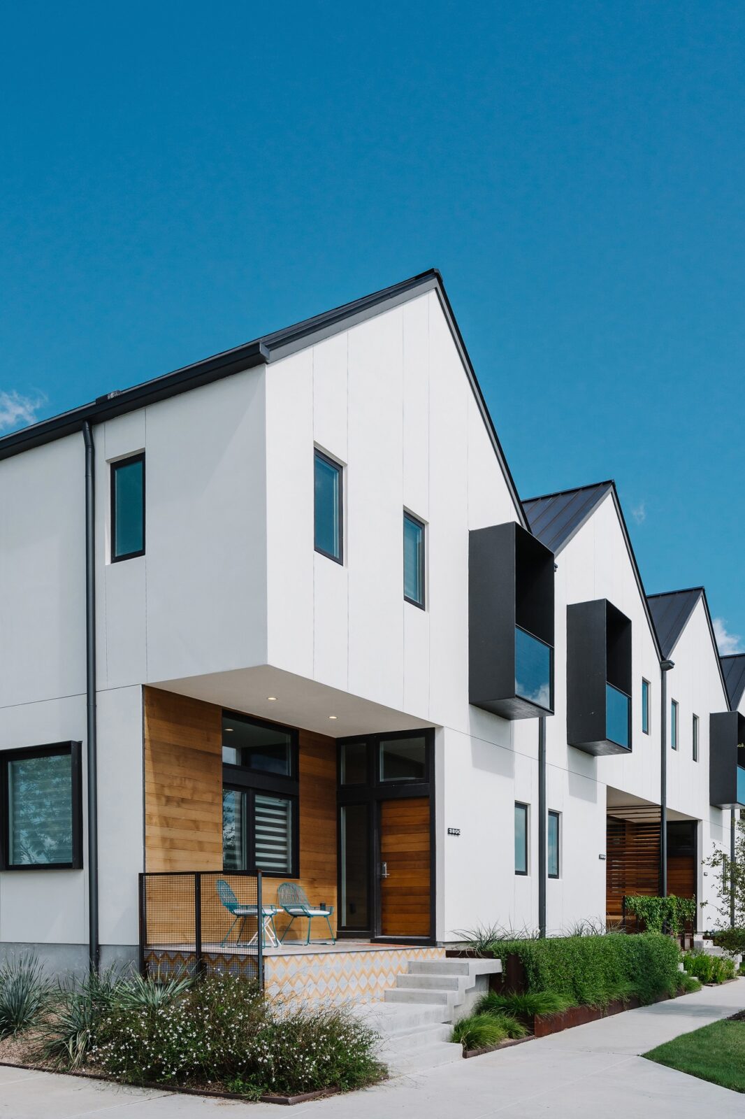 Tilley Row Homes Michael Hsu Office of Architecture